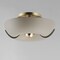 Maxim Lighting Poppy 18'' Flush Mount, Silver Gold/Satin Brass 11399SGSBR - alternate 3